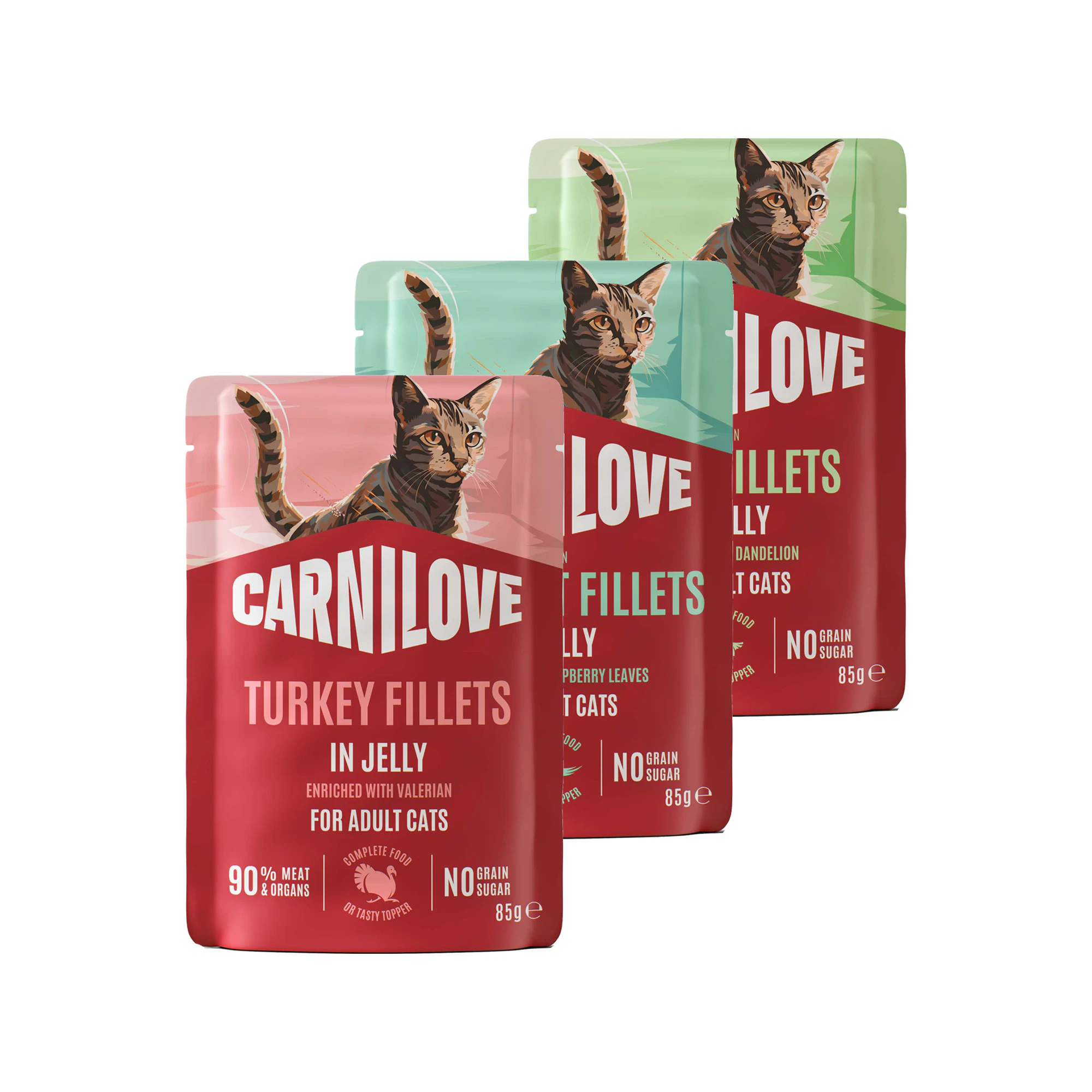 Carnilove Pouch Jelly All Breeds Adult Kattenvoer