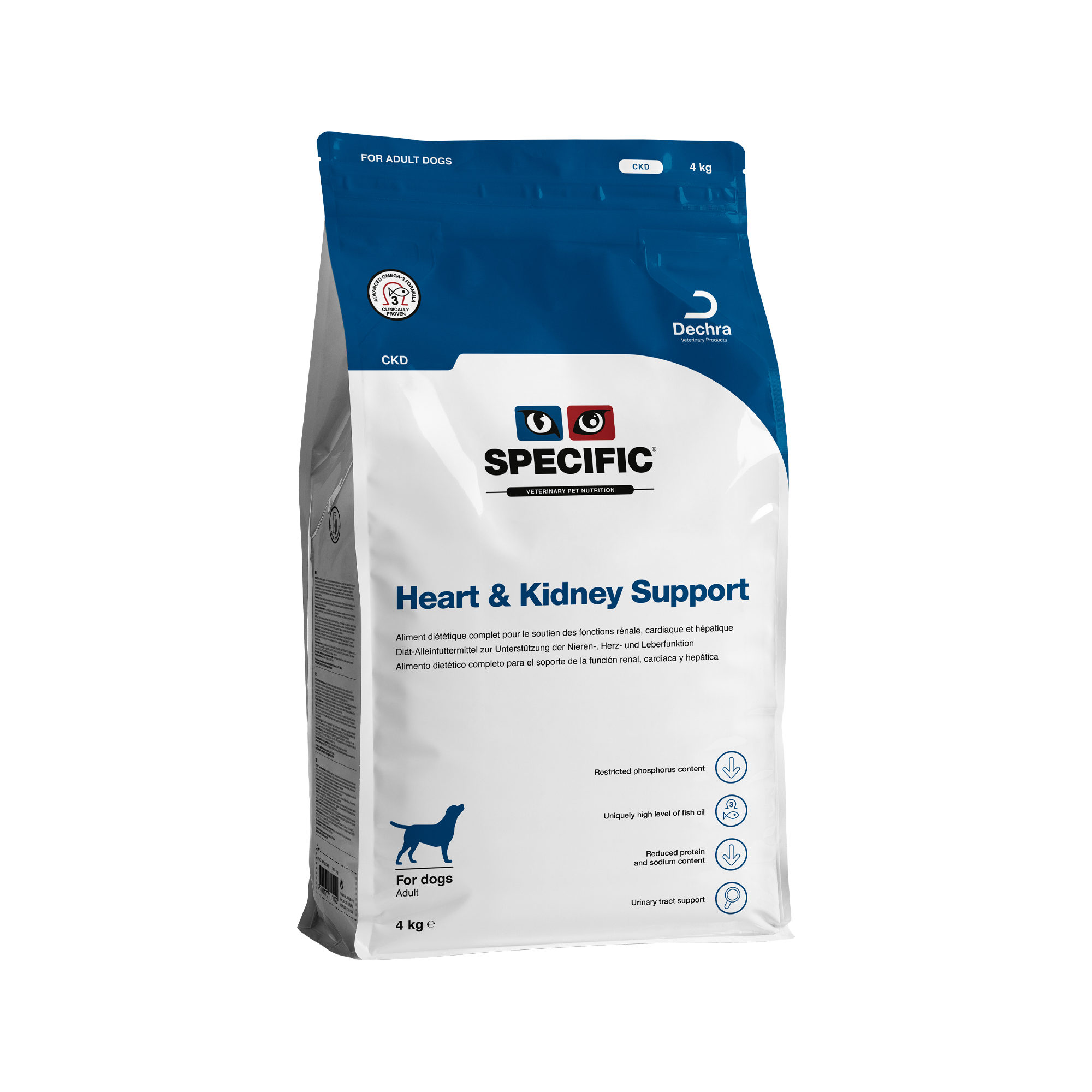 SPECIFIC Heart & Kidney Support CKD Hundefoder - 12 kg