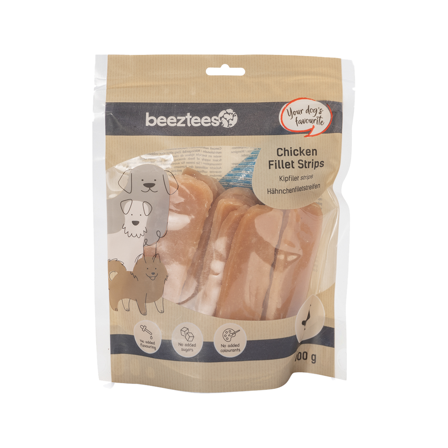 Beeztees Chicken Fillet Strips - 400 g