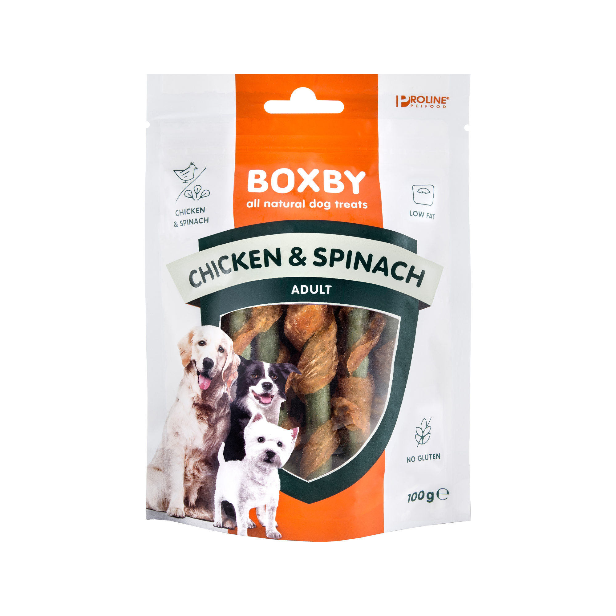 Boxby Chicken & Spinach - 100 g