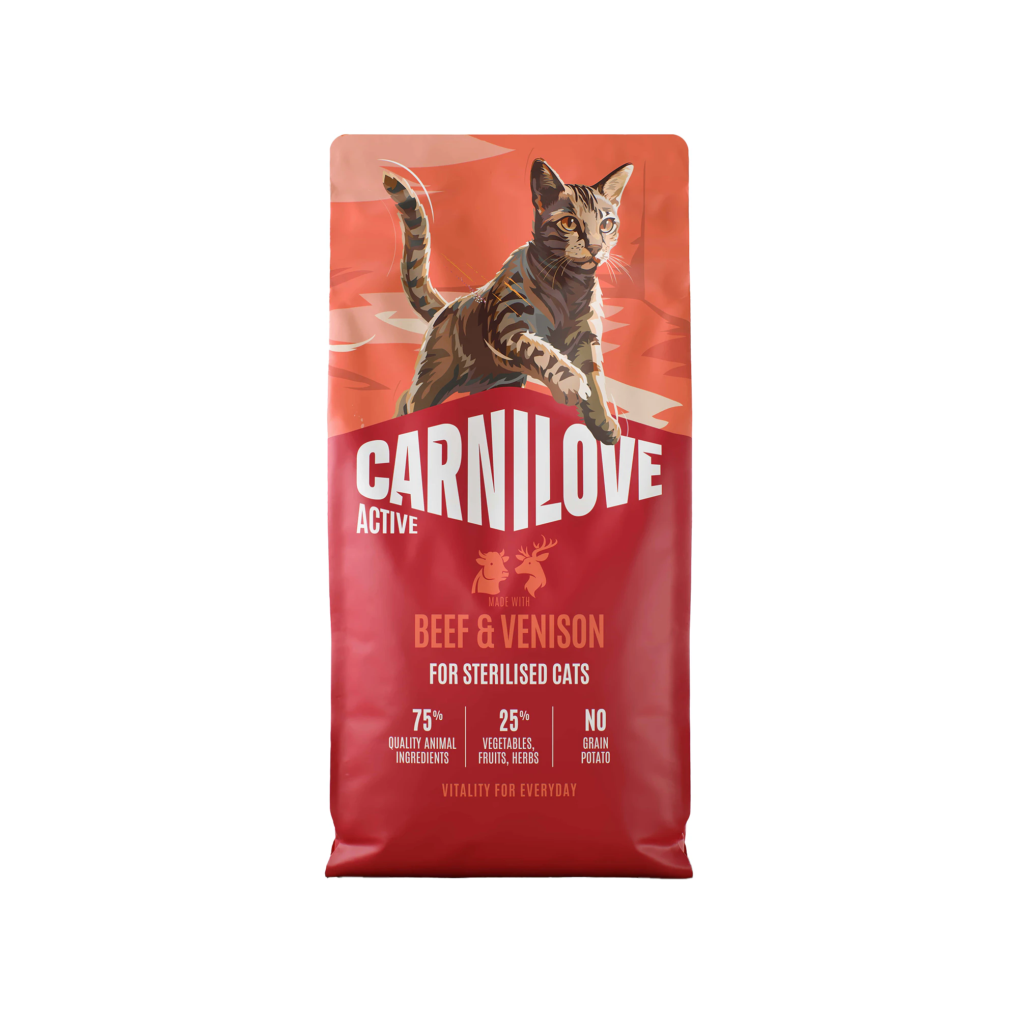 Carnilove Active Sterilised - Rund & Hert - 2 x 6 kg