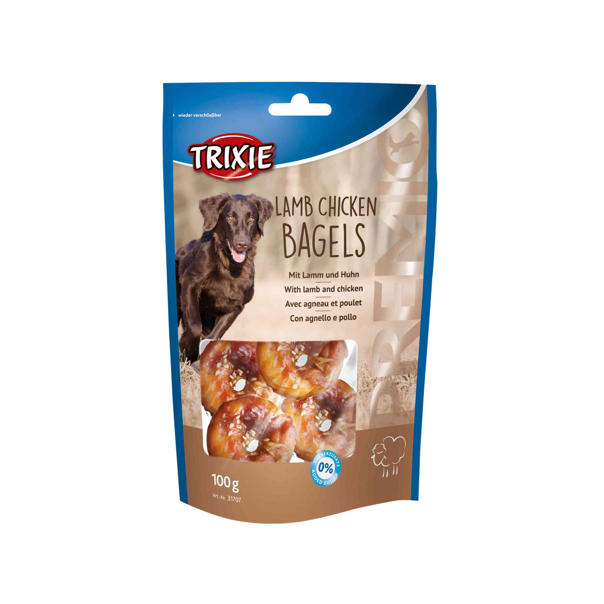 Trixie Premio Lamb Chicken Bagels - 100 g