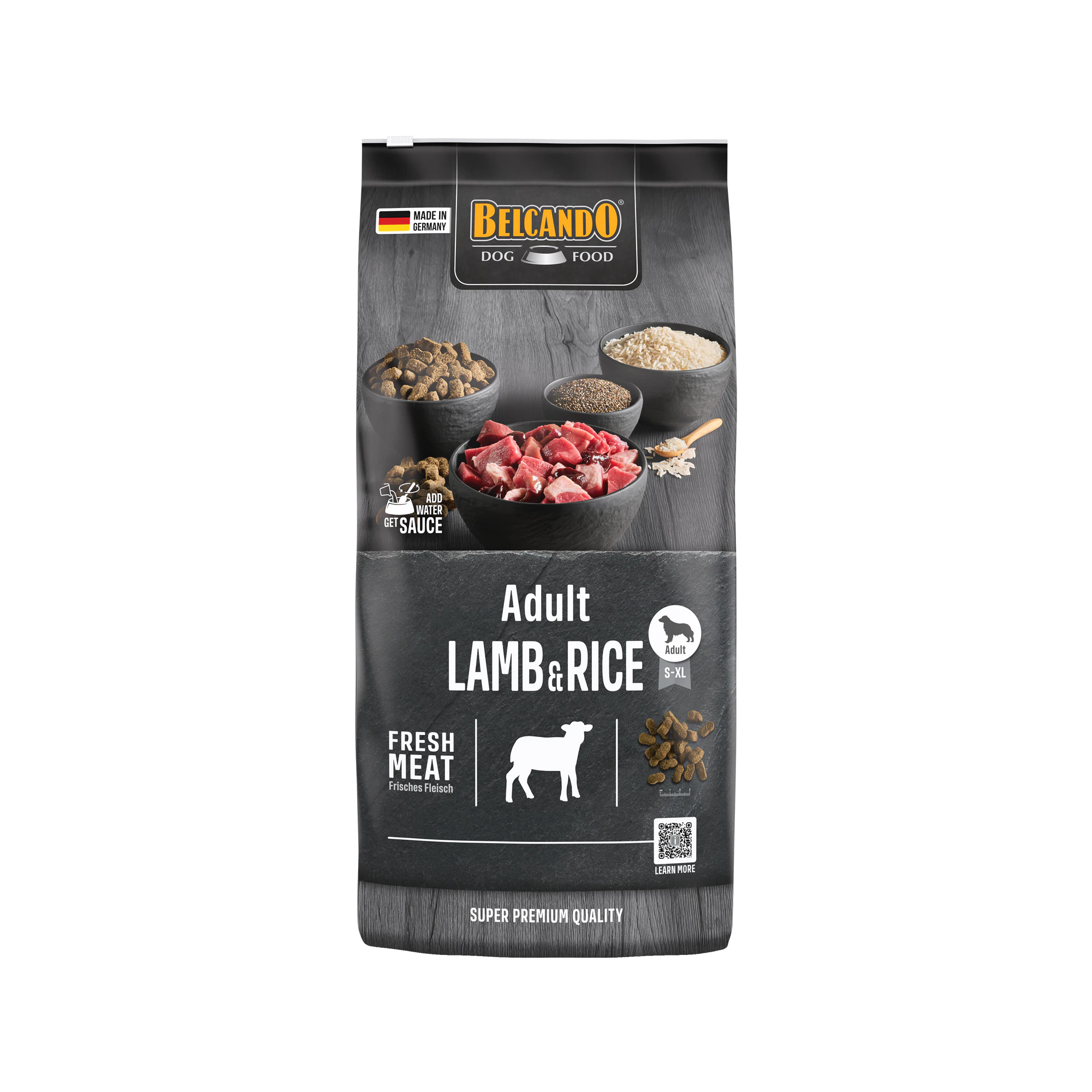 Belcando Adult - Lamb & Rice - 12.5 kg