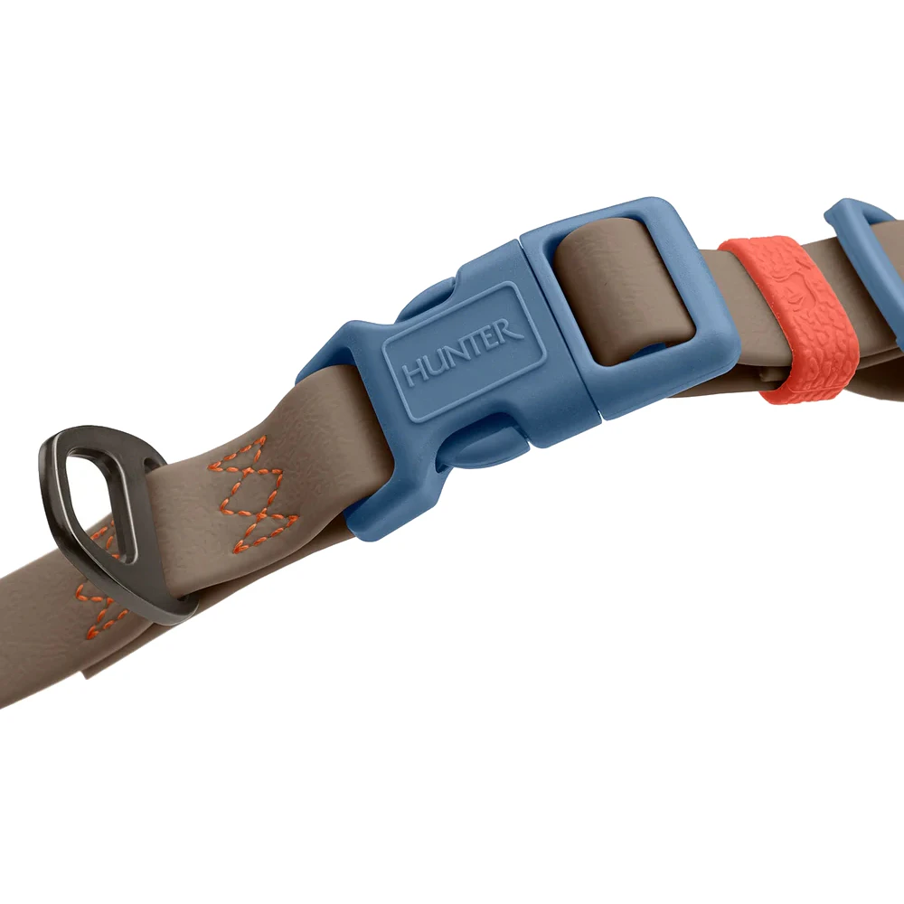 Hunter Halsband Havanna - Taupe/blauw - M