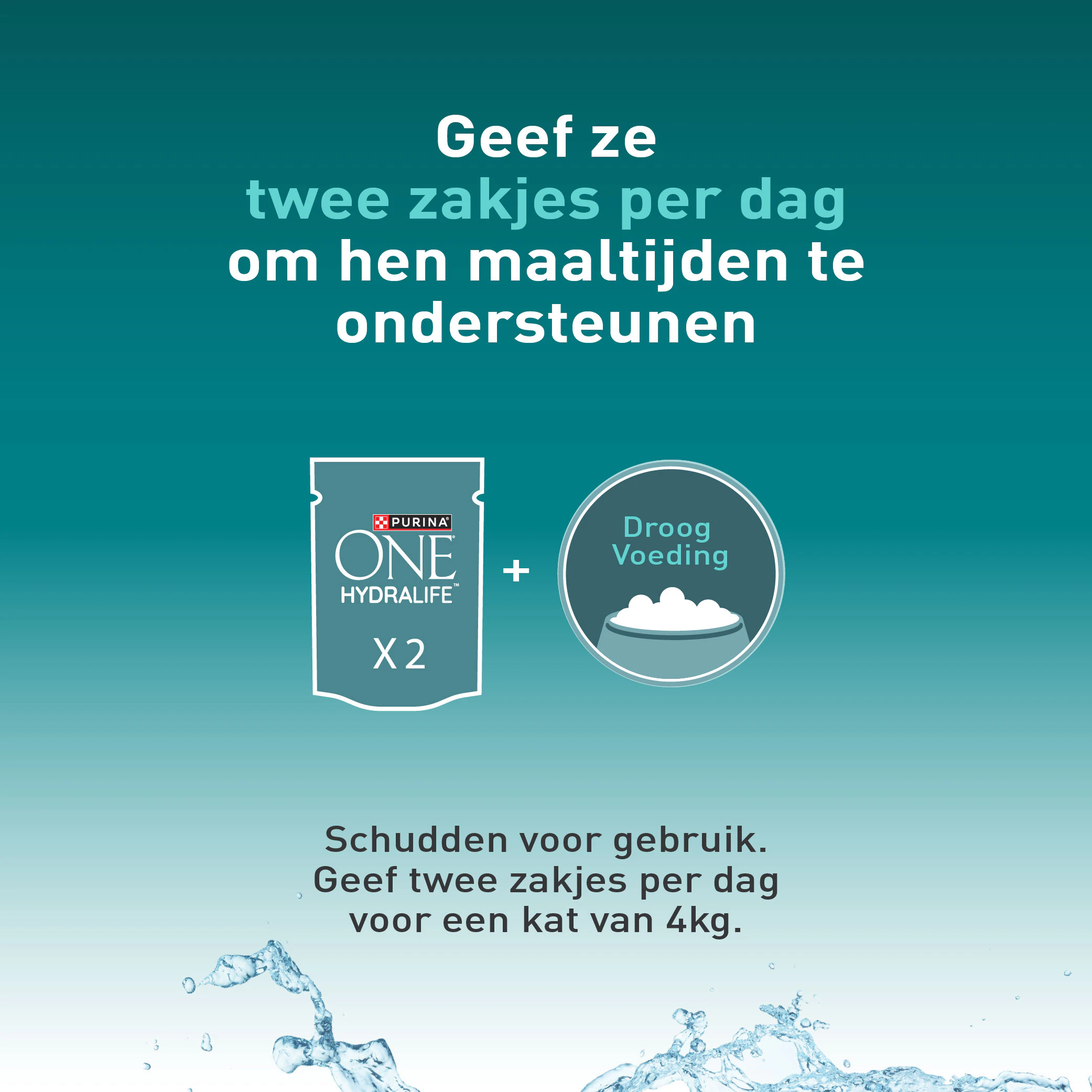 Purina ONE HydraLife - Kip - 6 x 50 g
