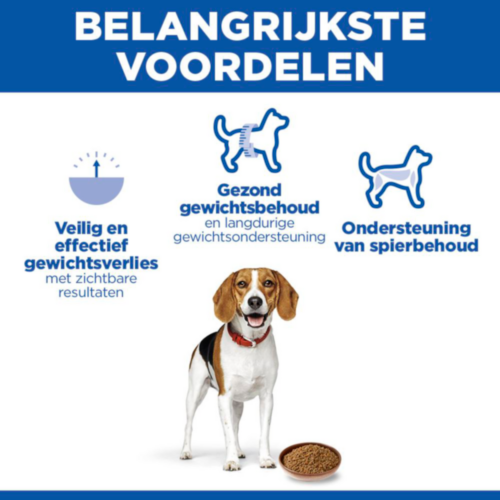 Hill's Science Plan Perfect Weight - Adult - Kip & Groenten - Blik