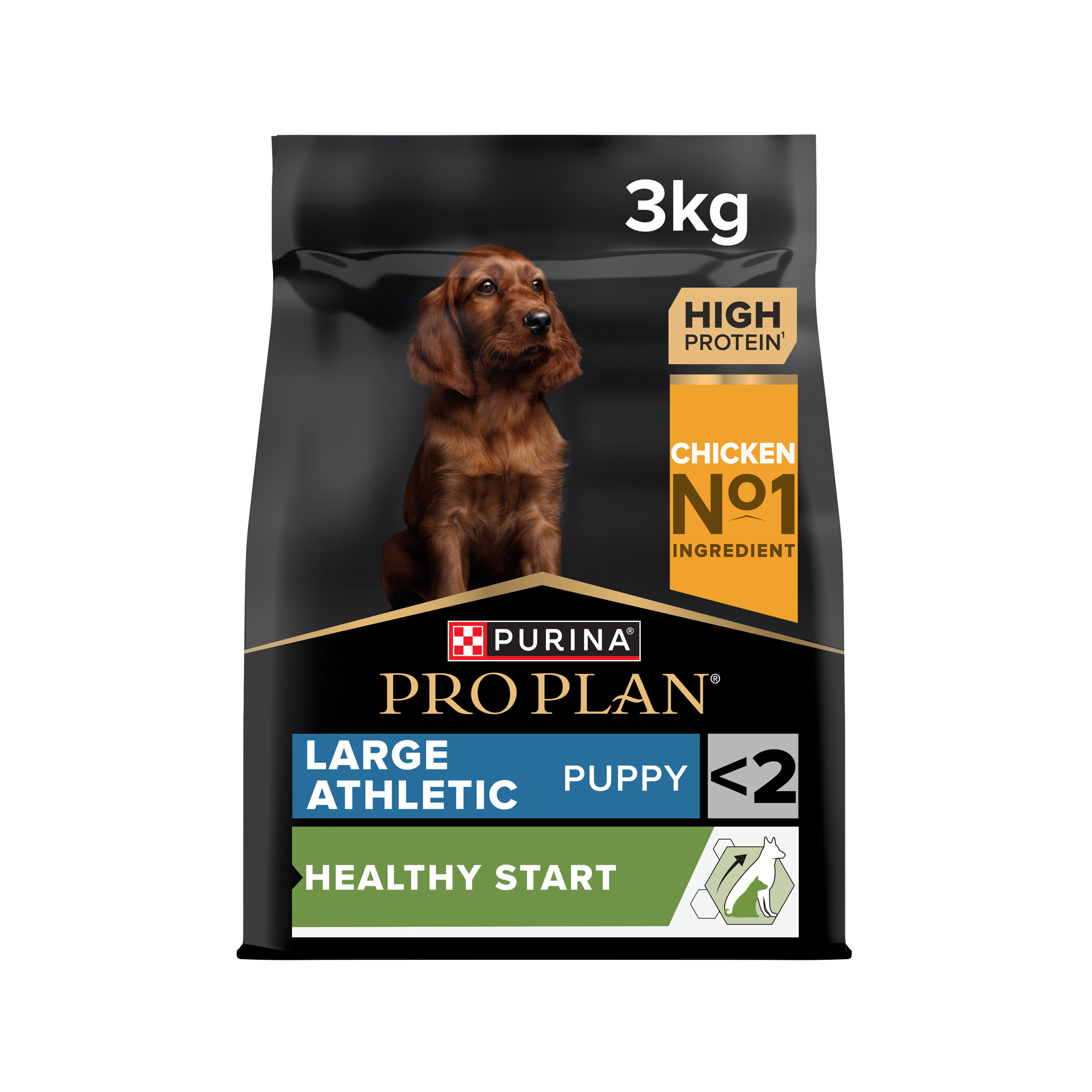 Purina Pro Plan Puppy - Large Breed Athletic - Kip - 3 kg