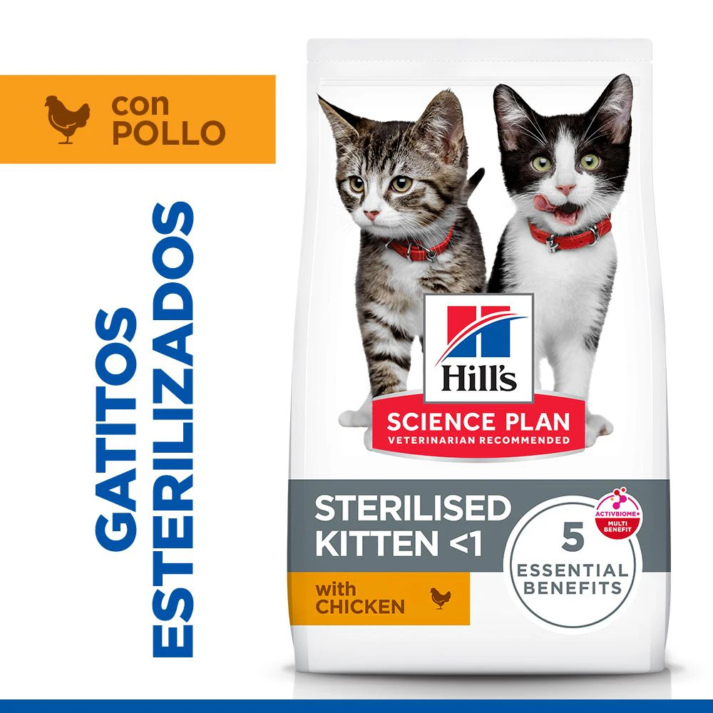 Hill's Science Plan Sterilised - Kitten - Pollo