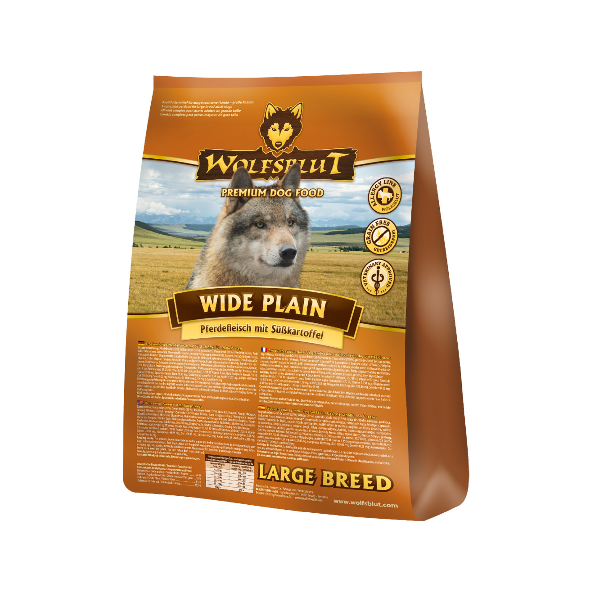 Wolfsblut Wide Plain Large Breed Hundefutter