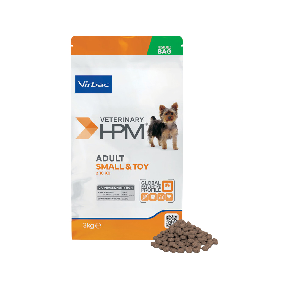 Veterinary HPM - Adult Dog - Small & Toy Hundefutter