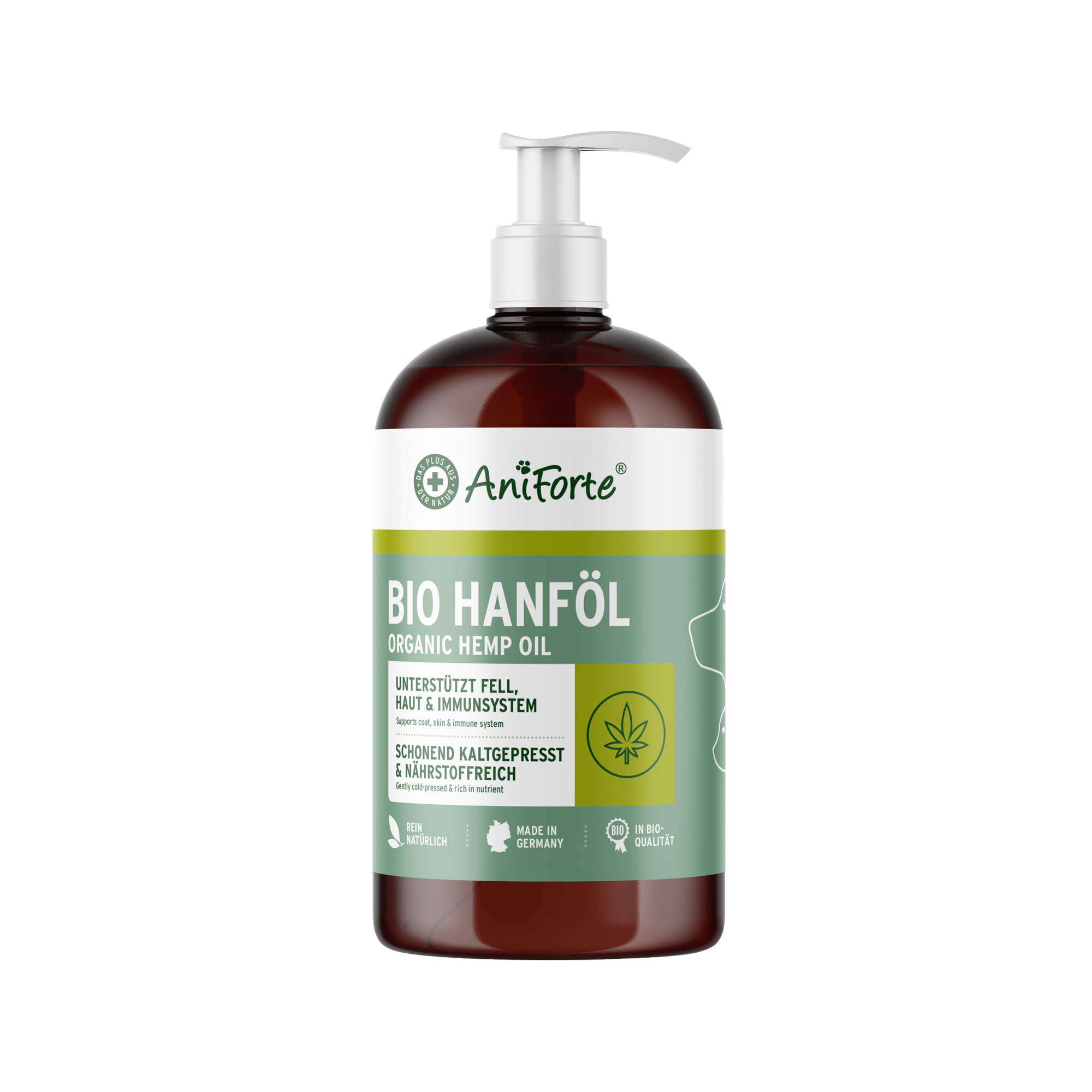 AniForte Bio-Hanföl – 500 ml
