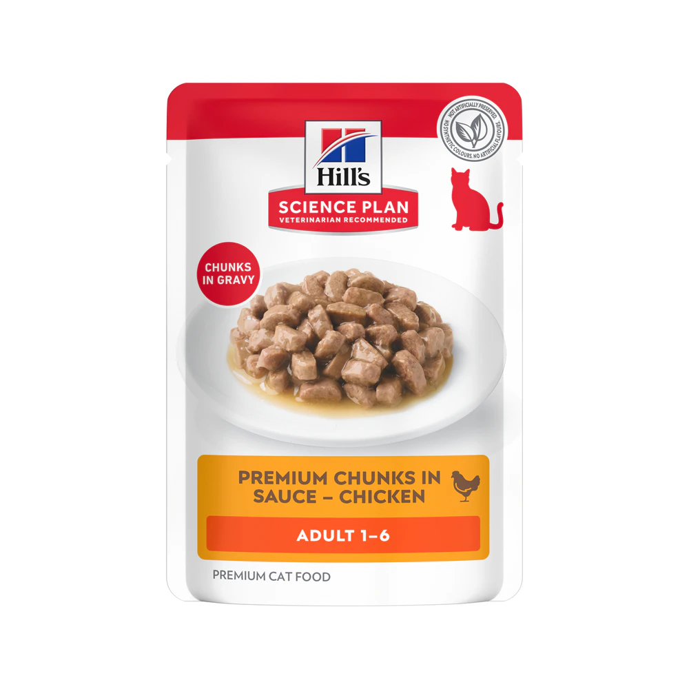 Hill's Science Plan - Feline Adult - Chicken/poultry - Maaltijdzakje