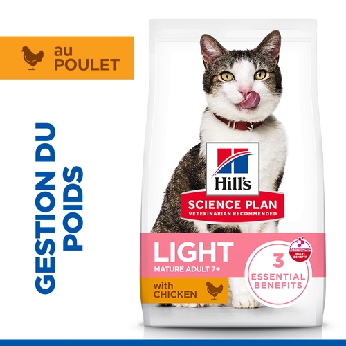 Hill's Science Plan Mature Adult 7+ - Light - Poulet