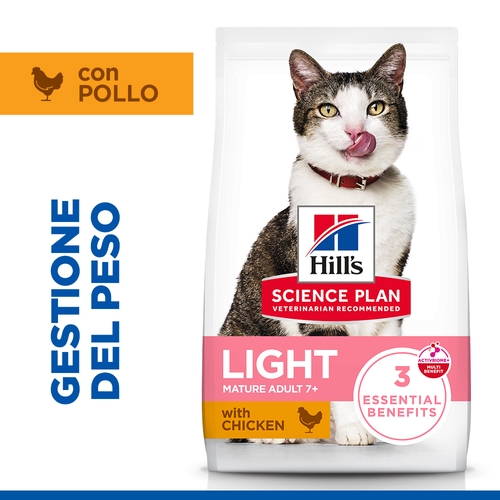 Hill's Science Plan Mature Adult 7+ - Light - Pollo