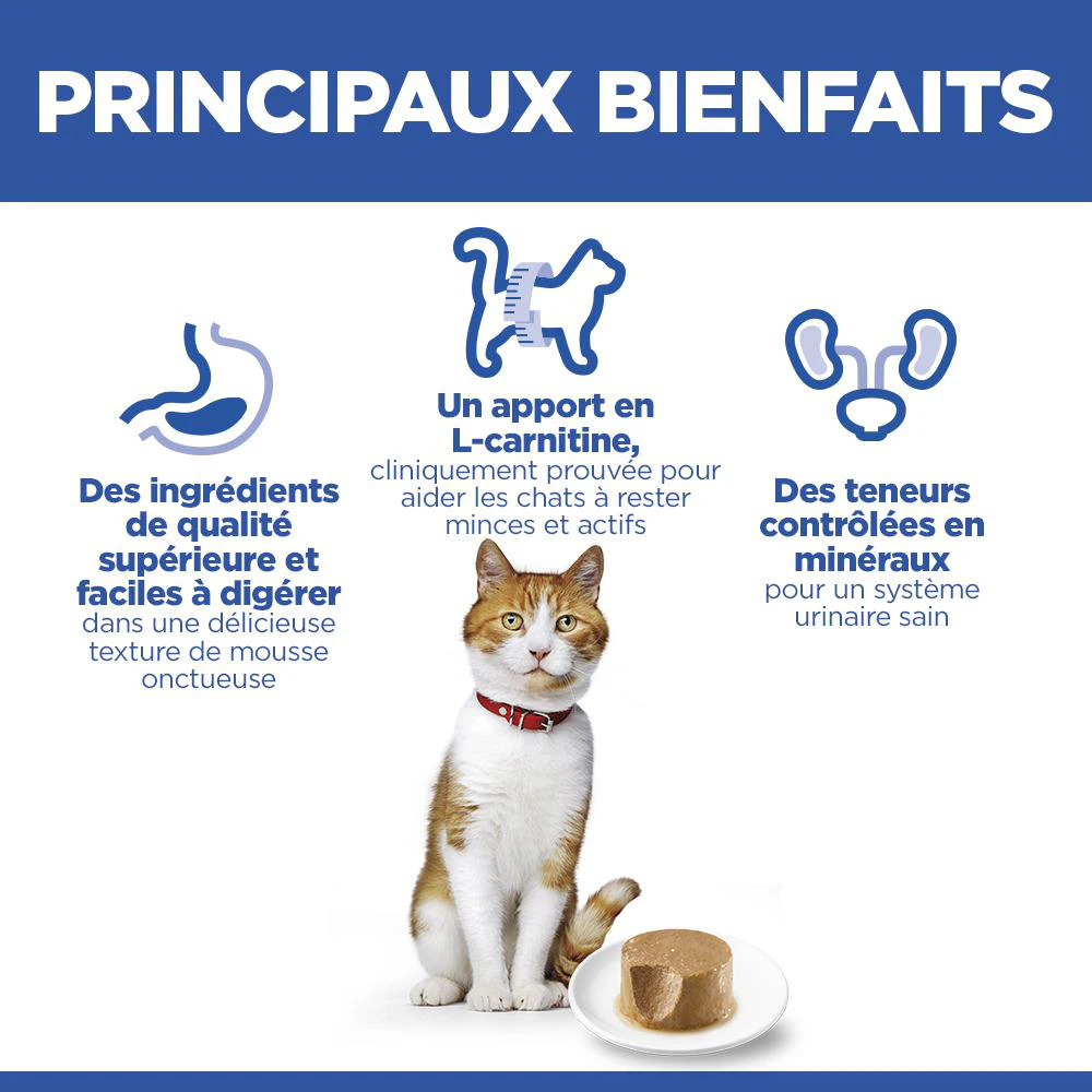 Hill's Science Plan Feline Sterilised Adult Premium Mousse - Poulet
