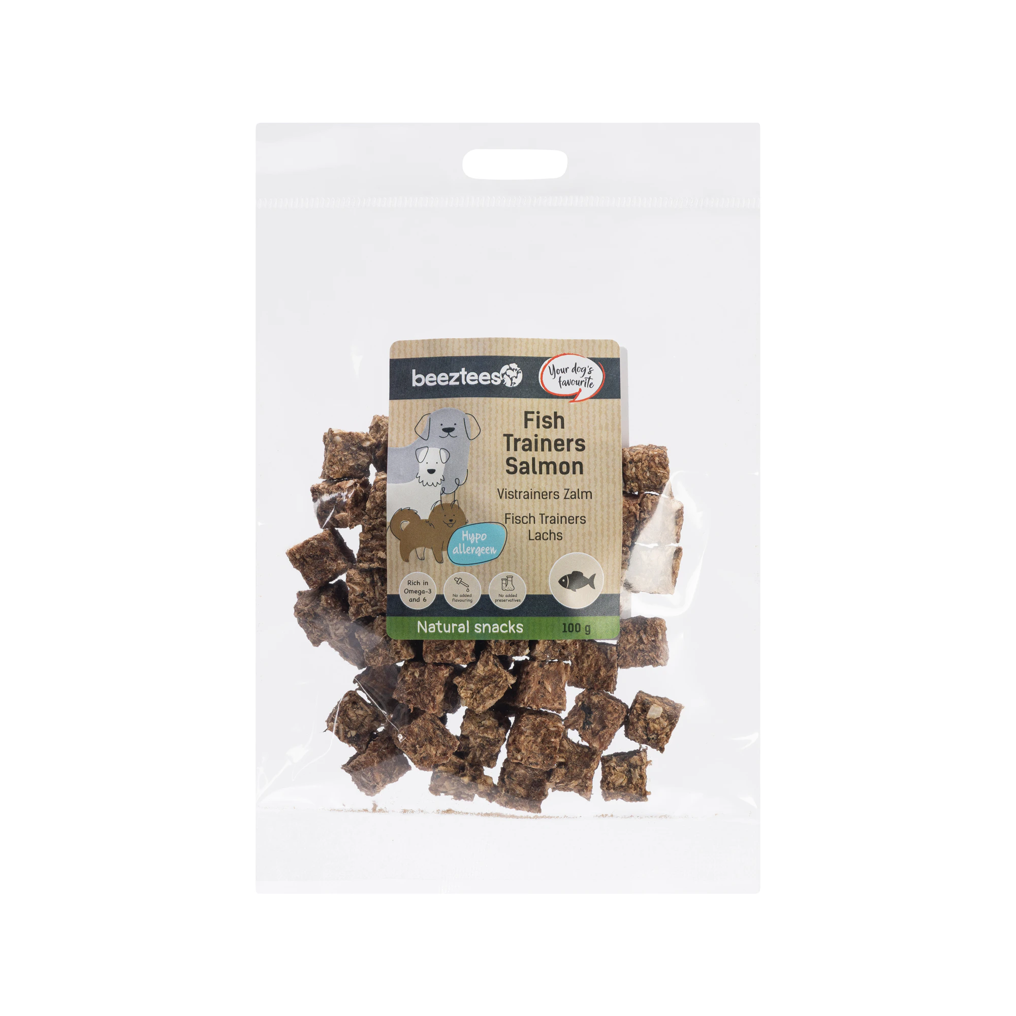 Beeztees Fischtrainers - Lachs - 100 g