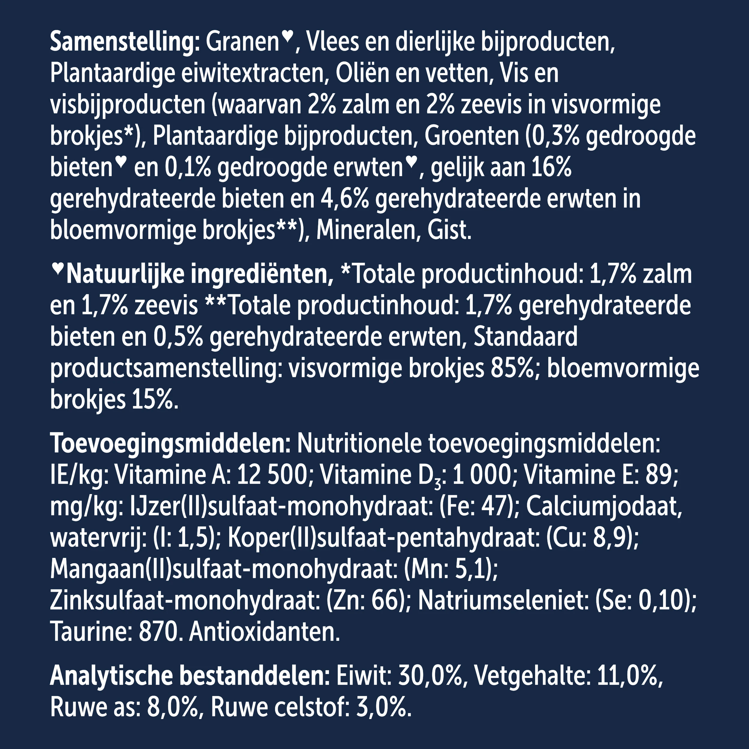Felix Dubbel Zo Lekker - Adult - Zalm en Zeevis - 4 kg