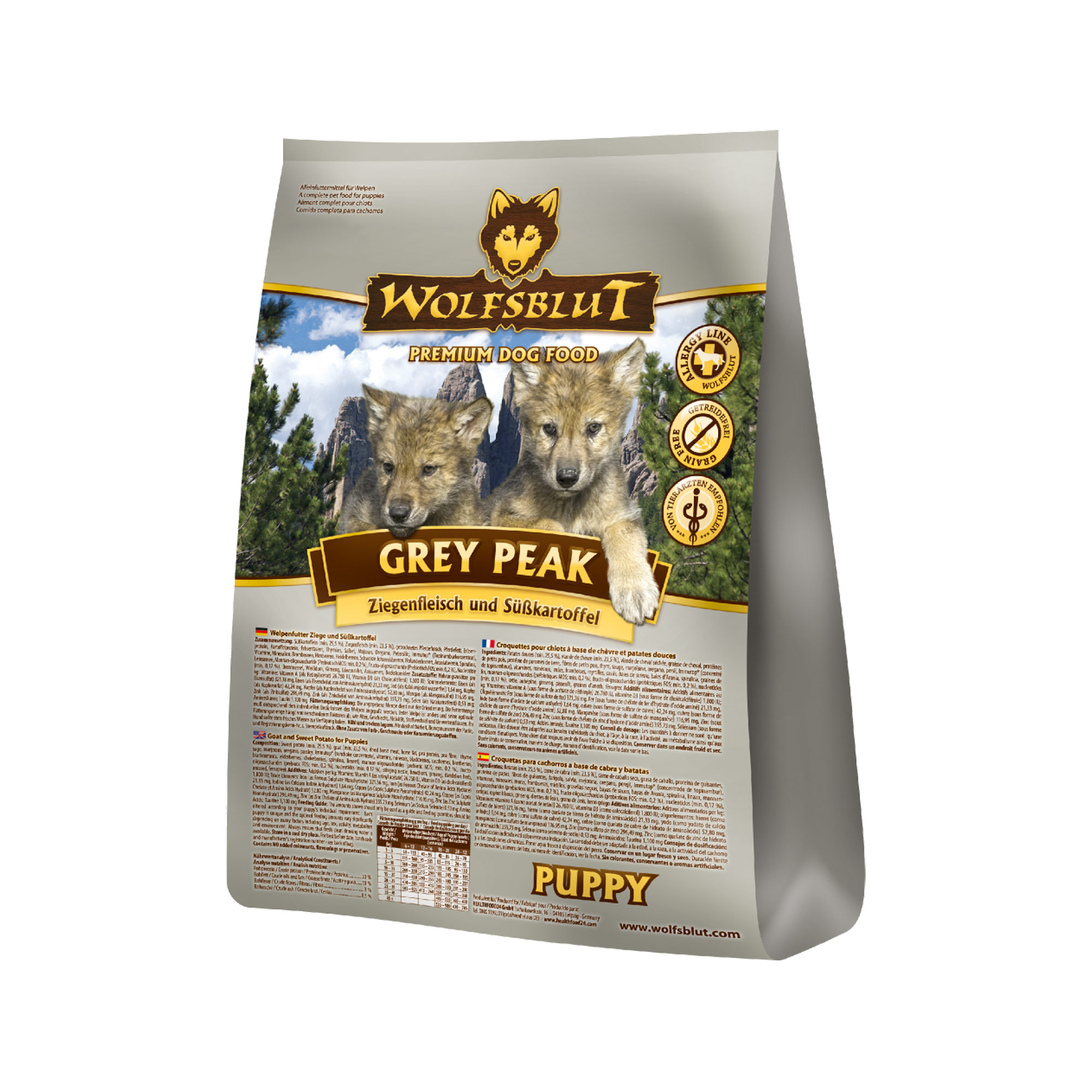 Wolfsblut Grey Peak Puppy Hundefutter