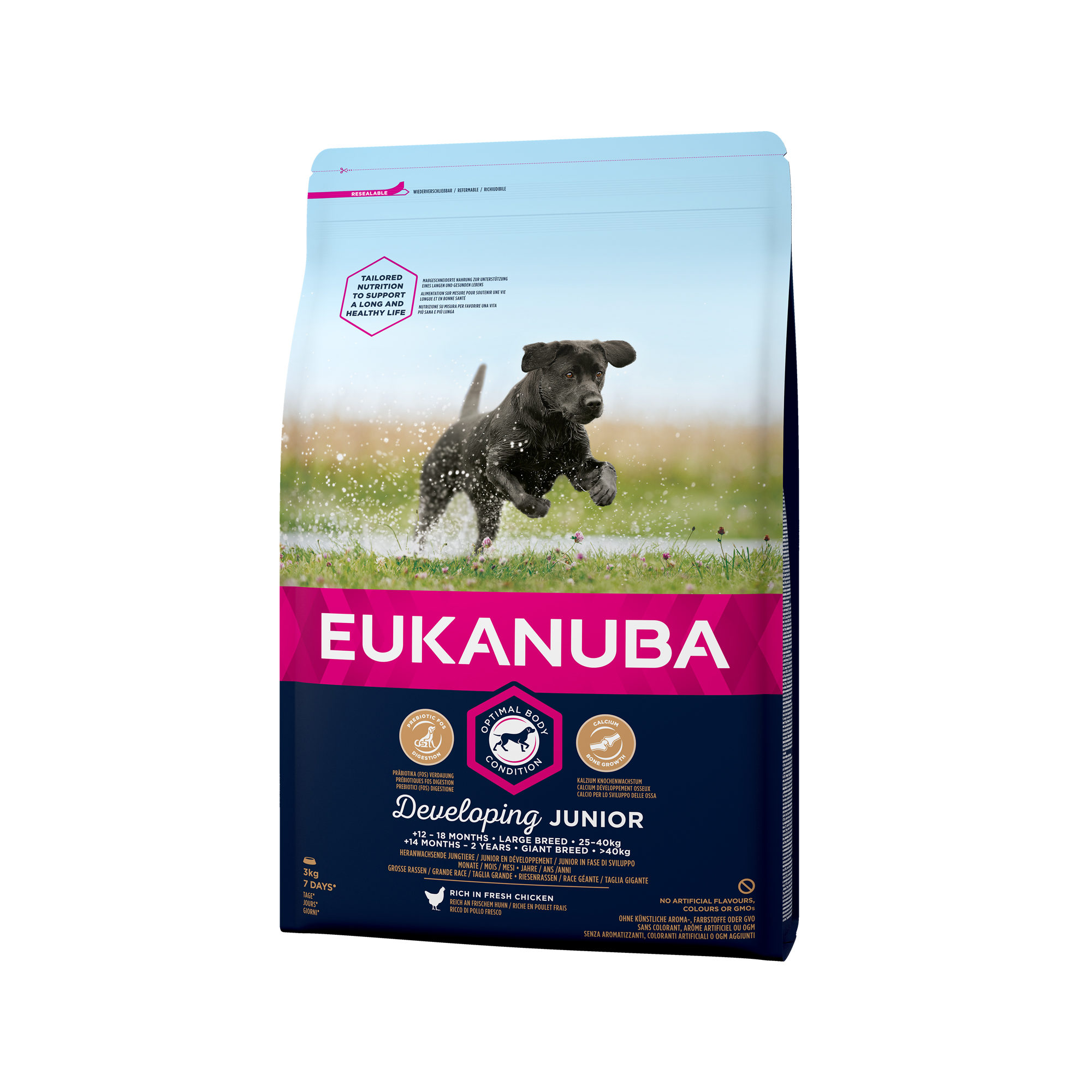 eukanuba developing junior large breed