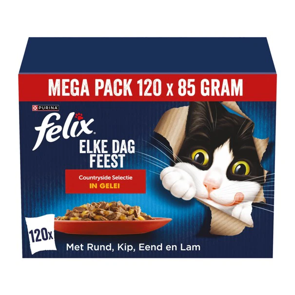 Felix Jeden Tag Fest in Gelee - Countryside Auswahl Megapack