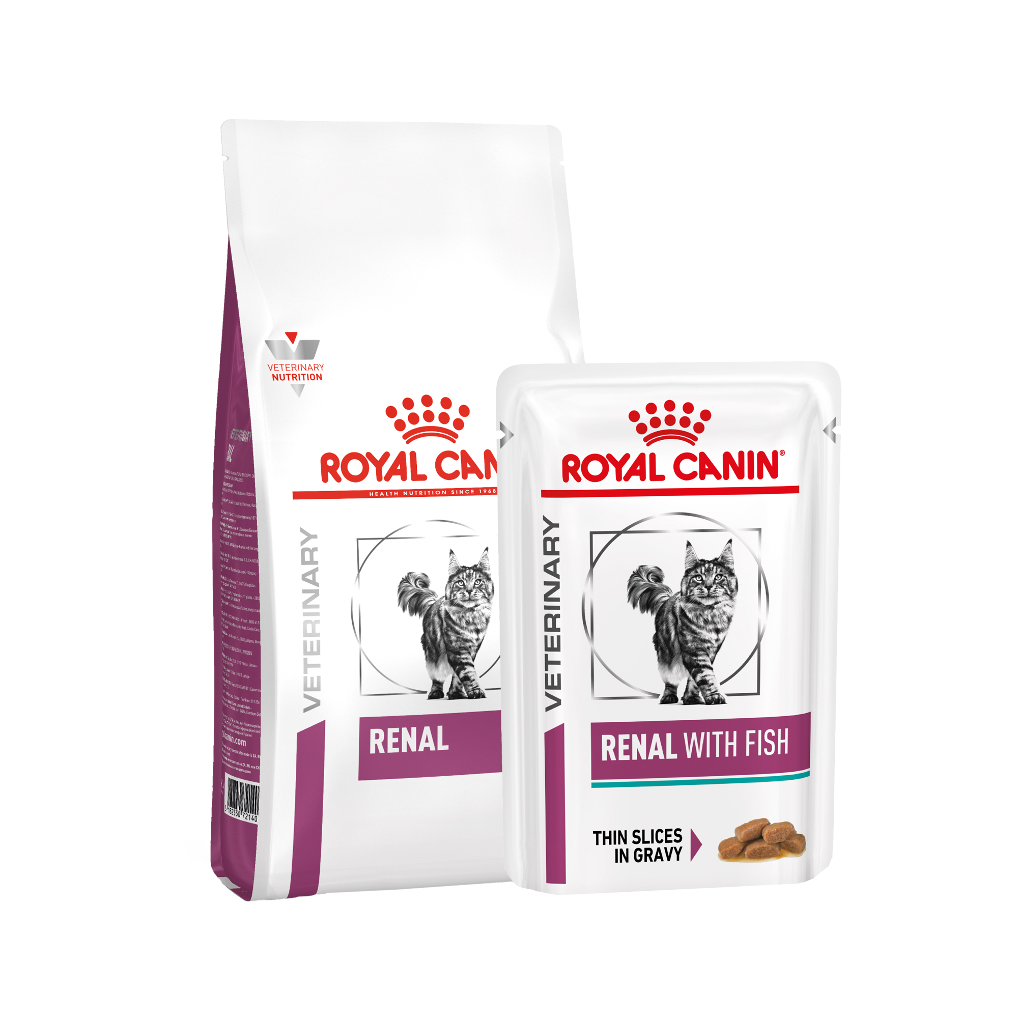 Royal fashion canin renal cat pouches