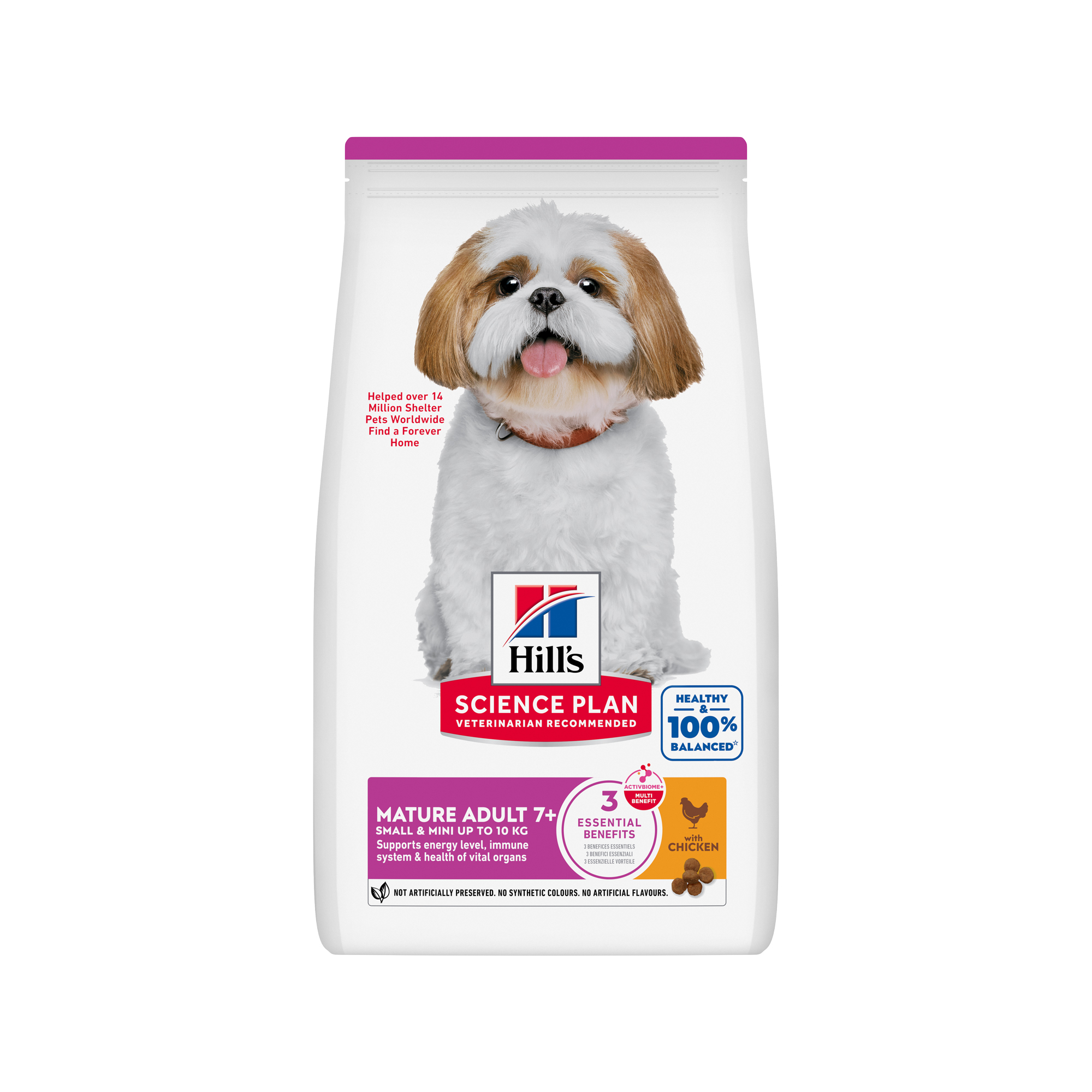 Hill's Science Plan Small & Mini - Mature Adult 7+ - Huhn