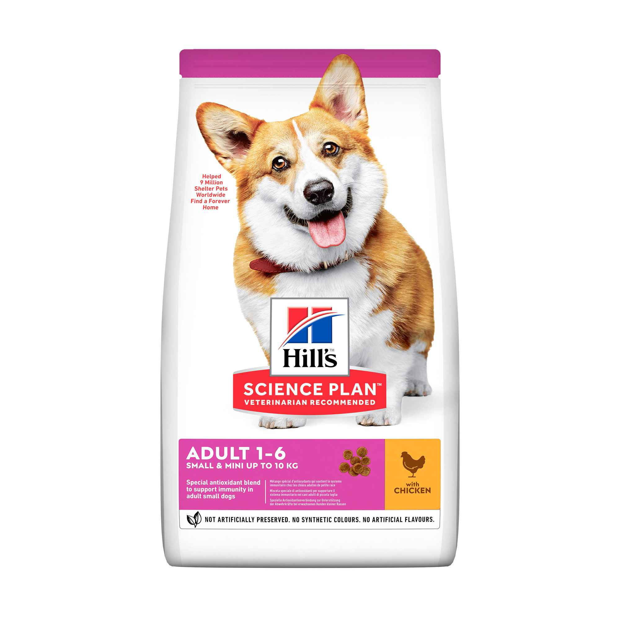 Hill's Science Plan Advanced Fitness Adult Small & Miniature Hundefutter - Huhn - 6 kg