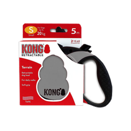 KONG Retractable Leash Terrain - Grau - S