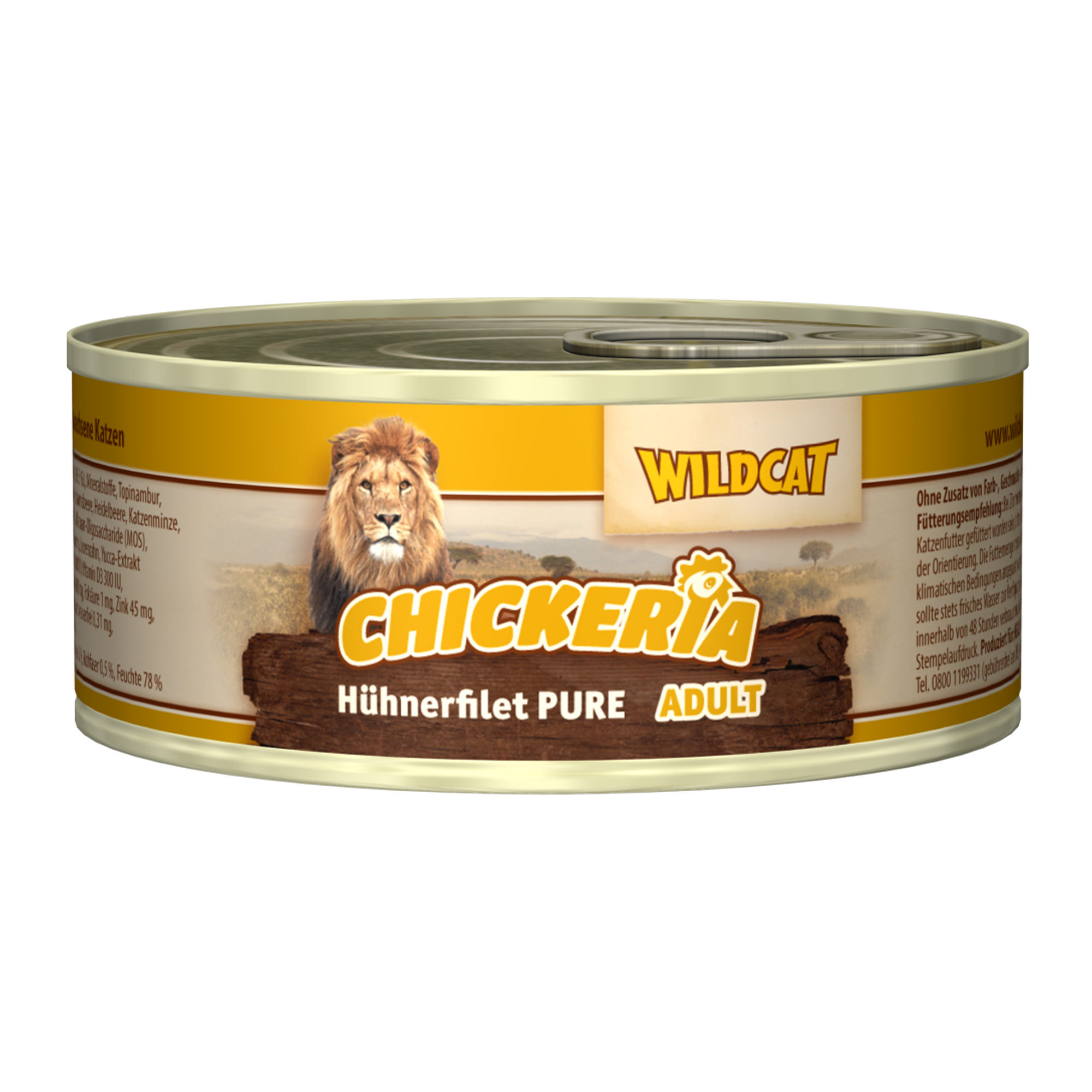 Wildcat Chickeria Pure Adult Katzenfutter