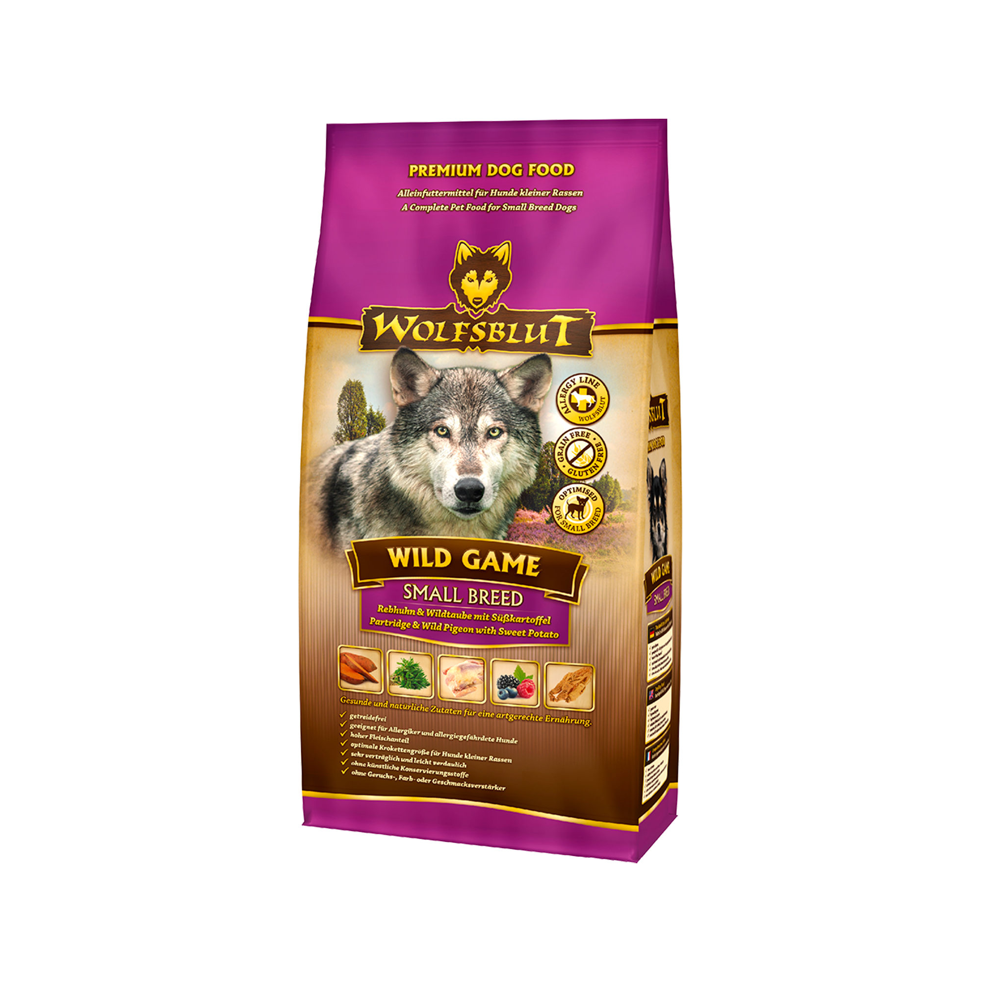 Wolfsblut Wild Game Small Breed Hundefutter