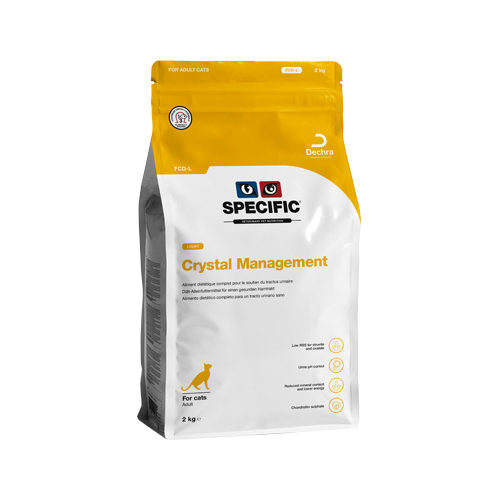 SPECIFIC Crystal Management Light FCD-L Katzenfutter – 3 x 2 kg