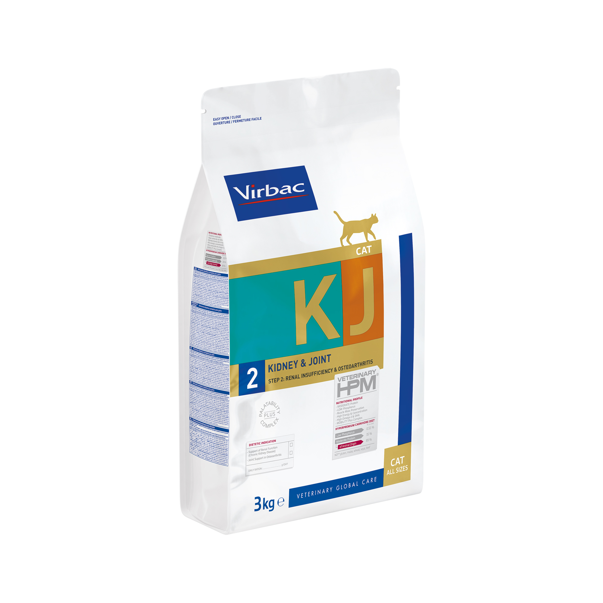 Veterinary HPM Dietetic Cat - Kidney & Joint