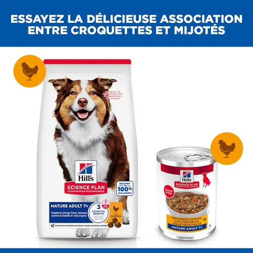Hill's Science Plan - Mature Adult - Ragoût - Poulet