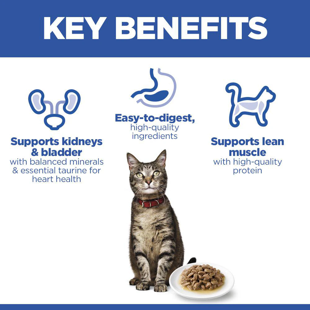 Hill's Science Plan - Feline Adult Optimal Care - Ocean Fish - Tin