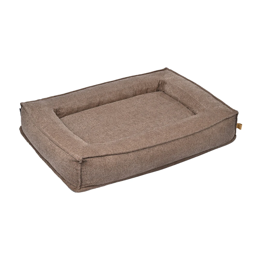 51 Degrees North Orthopädisches Lux Deluxe Hundebett - Braun - S