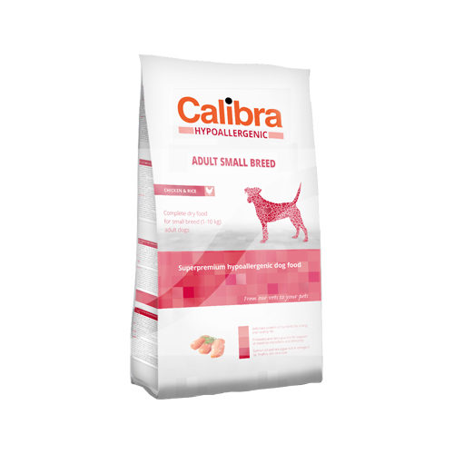 Calibra Hypoallergenic Adult Small Breed Hundefutter - Huhn & Reis