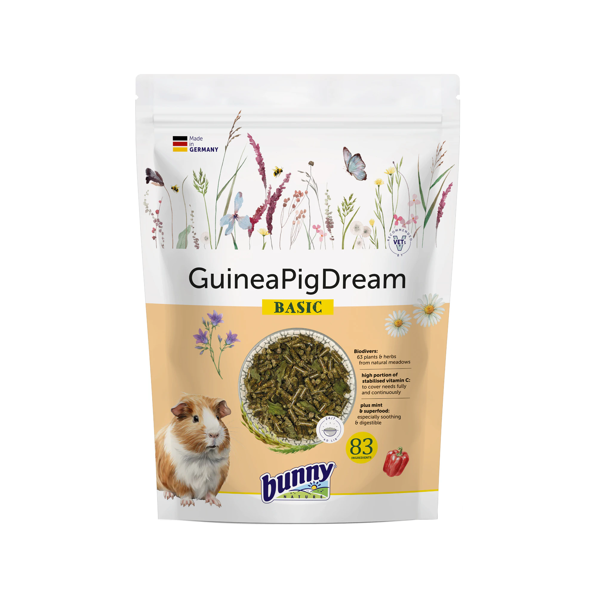 Bunny Nature Guinea Pig Dream Basic - 1,5 kg