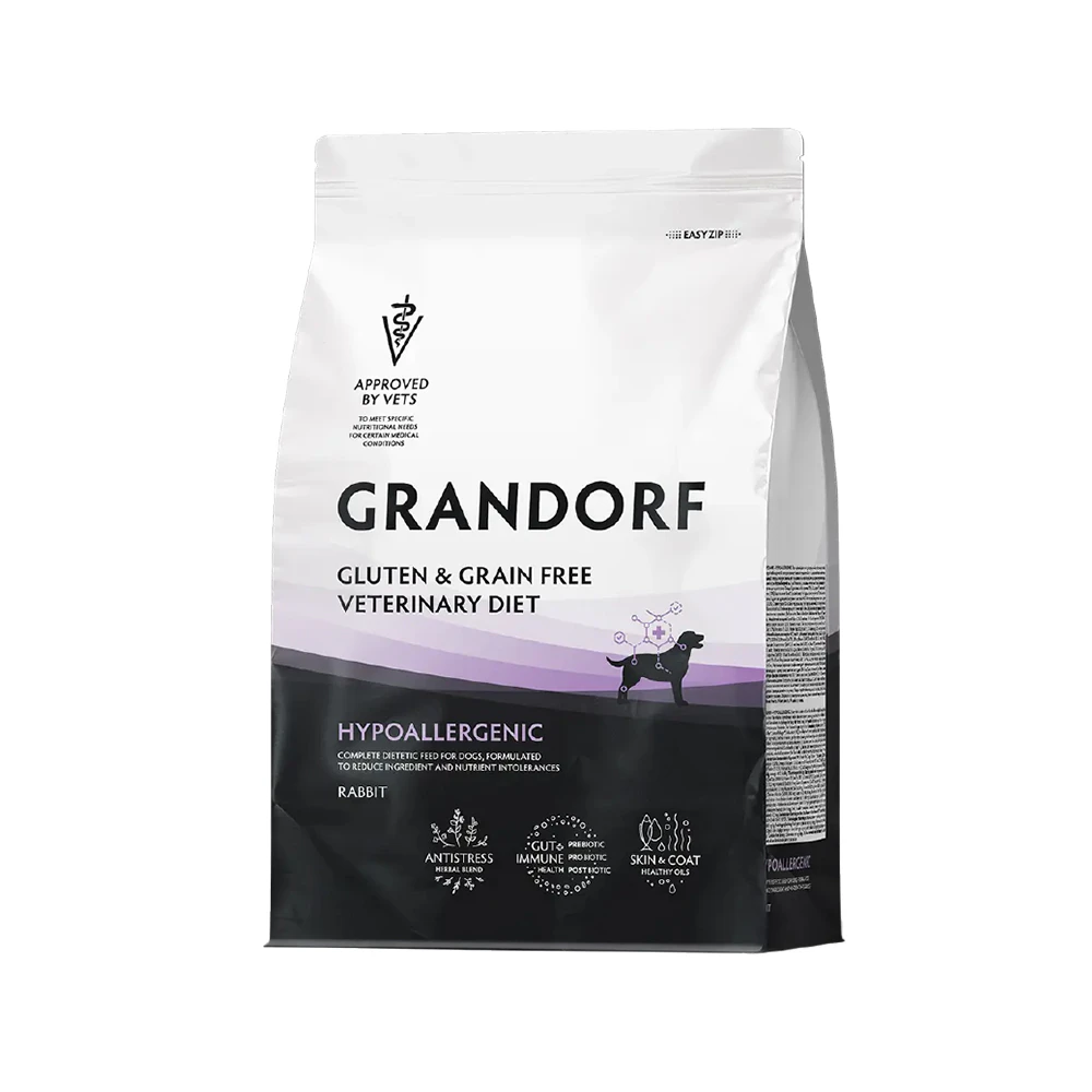 Grandorf Veterinary Diet Dog - Gluten & Grain Free - Hypoallergenic