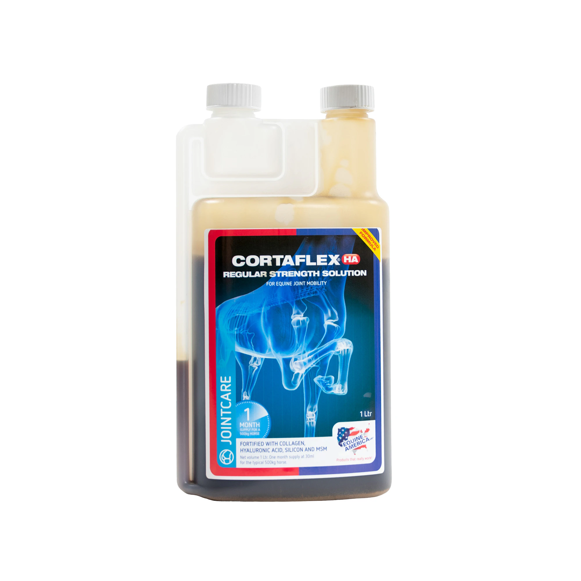 Equine America Cortaflex HA Regular Strength Roztwór - 1 L
