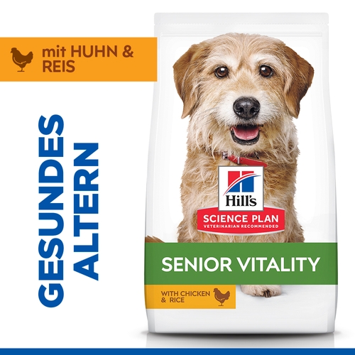 Hills Science Plan Senior Vitality Hundefutter