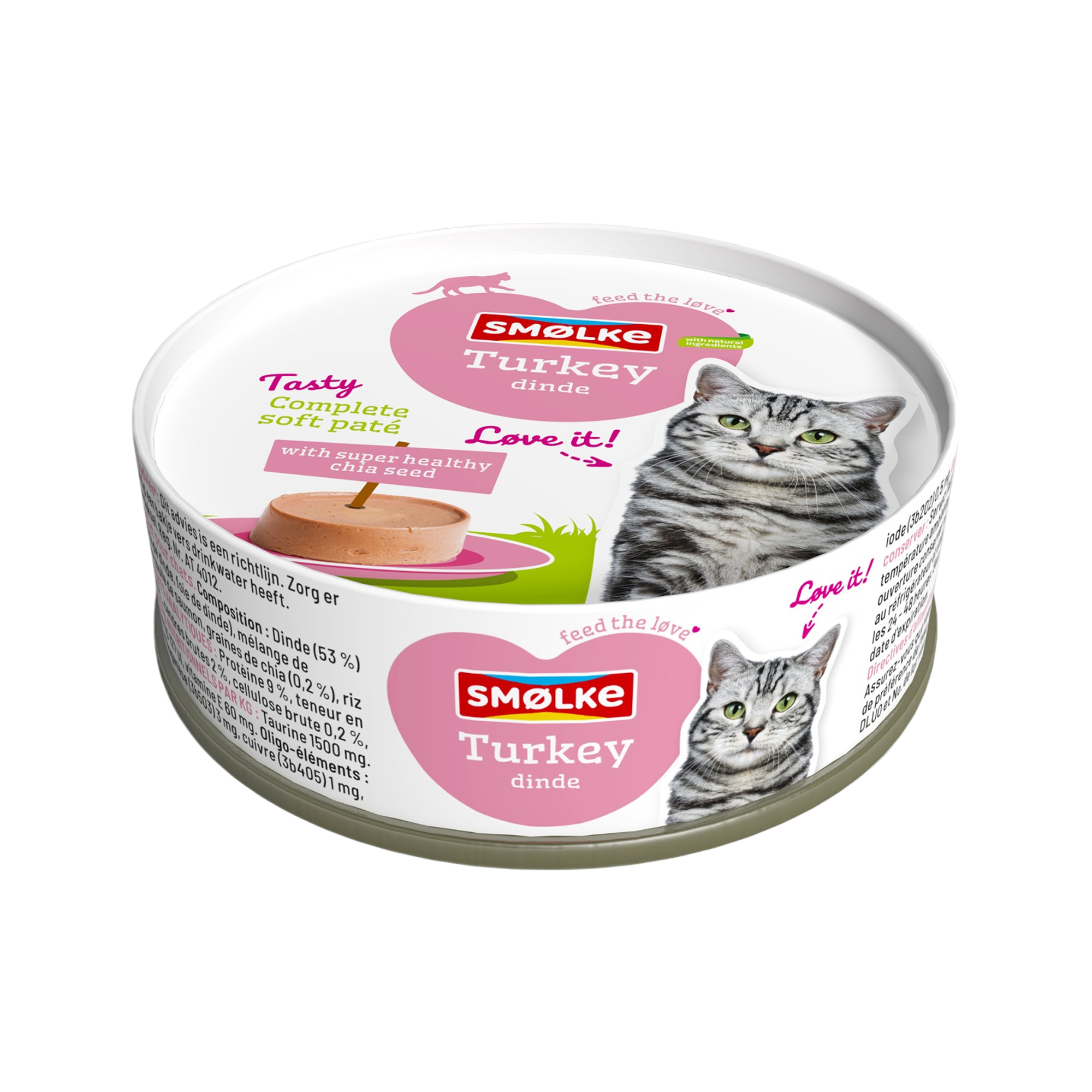 Smølke Kat - Soft Paté - Kalkoen