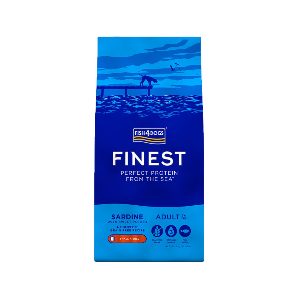 Fish4Dogs Finest Adult Complete - Sardine Grote Brok - 12 kg