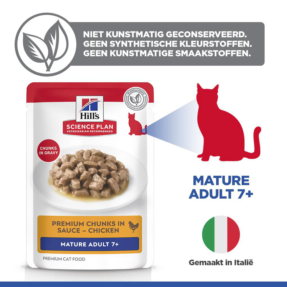 Hill's Science Plan Mature Adult -  Kip - Maaltijdzakje