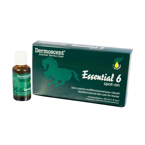 Dermoscent Essential 6 Spot On for Horses - 4 x 30ml