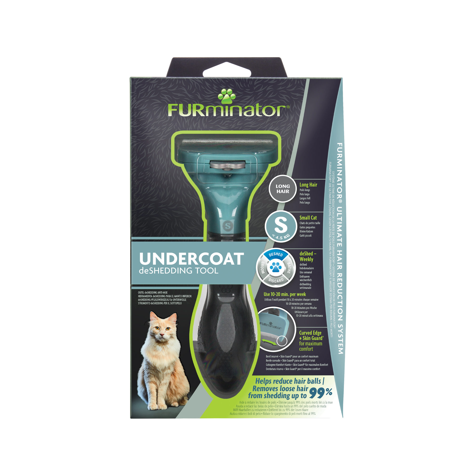 FURminator Kat Long Hair - S