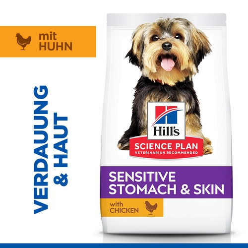 Hill's Science Plan Small & Mini - Sensitive Stomach & Skin Adult - Huhn
