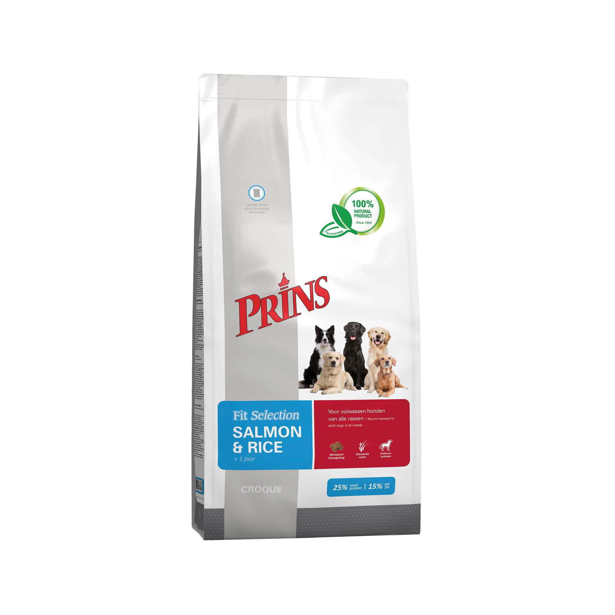 Prins Fit Selection Salmon & Rice - 15 kg