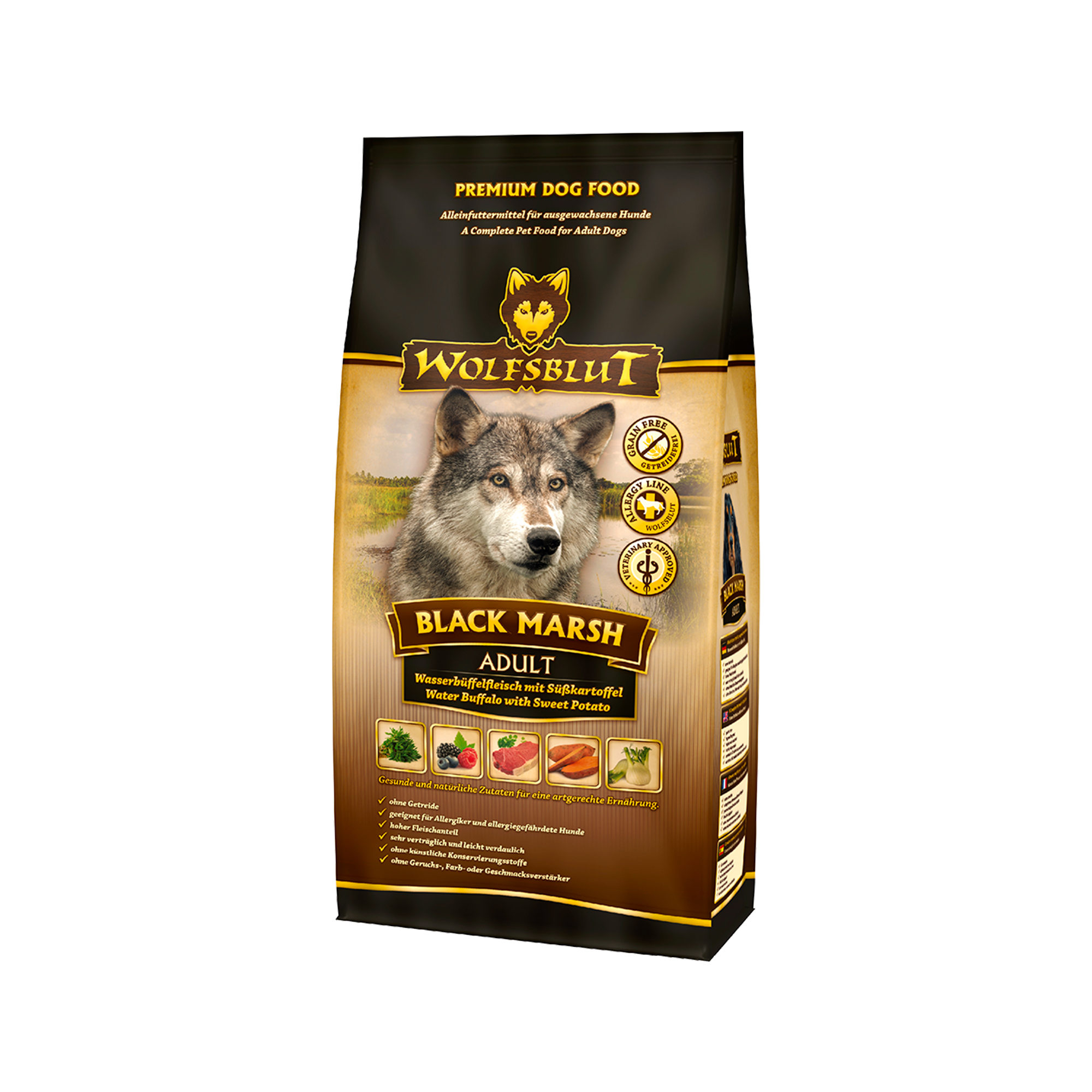 Wolfsblut Black Marsh Adult Hundefutter