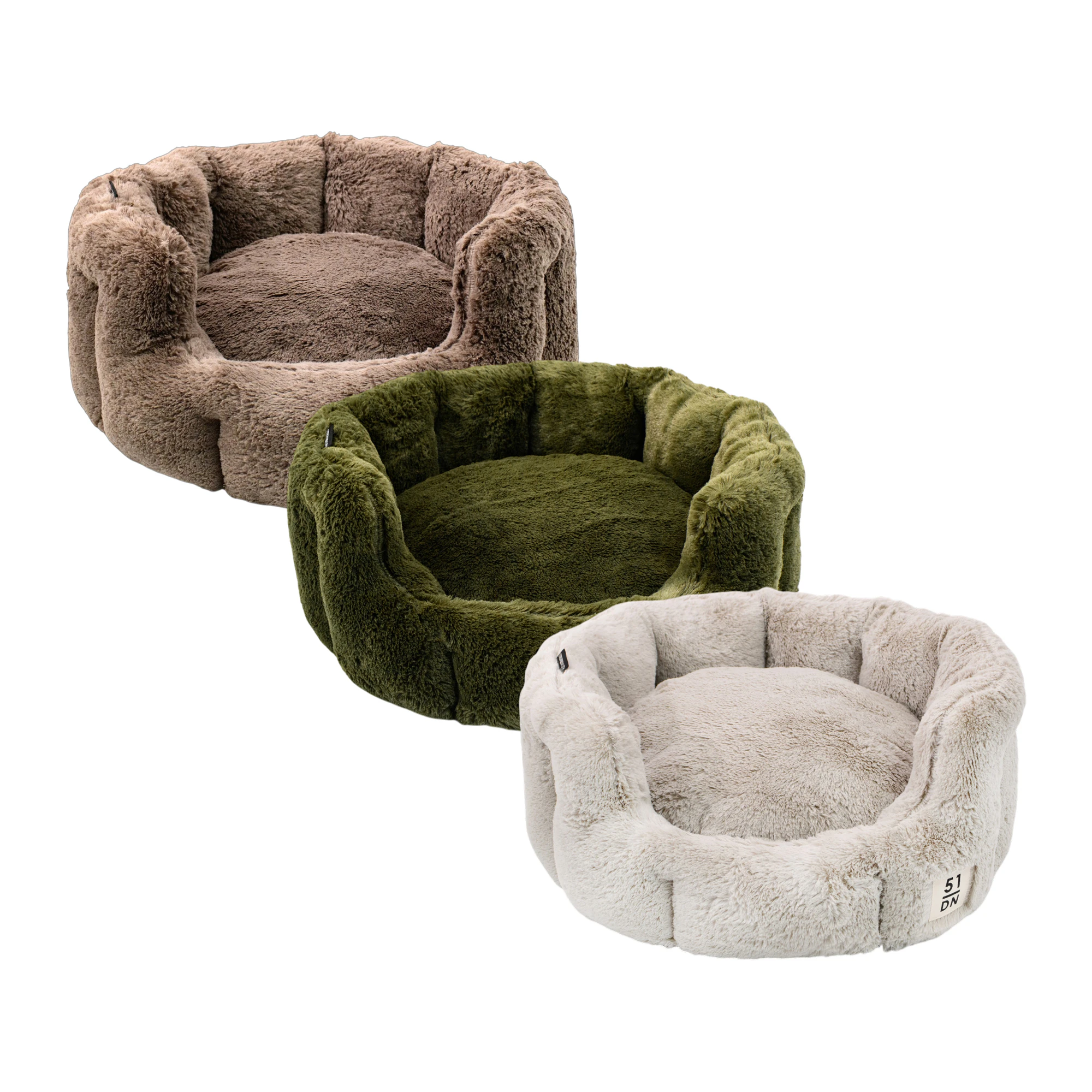 51 Degrees North Supersoft Hundebett Rund