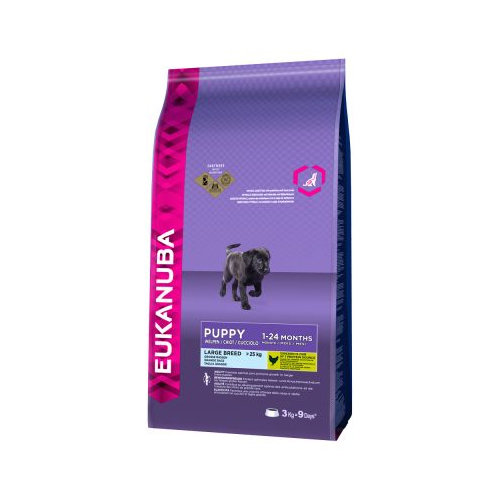Eukanuba Growing Puppy Large Breed Hundefoder - 3 kg
